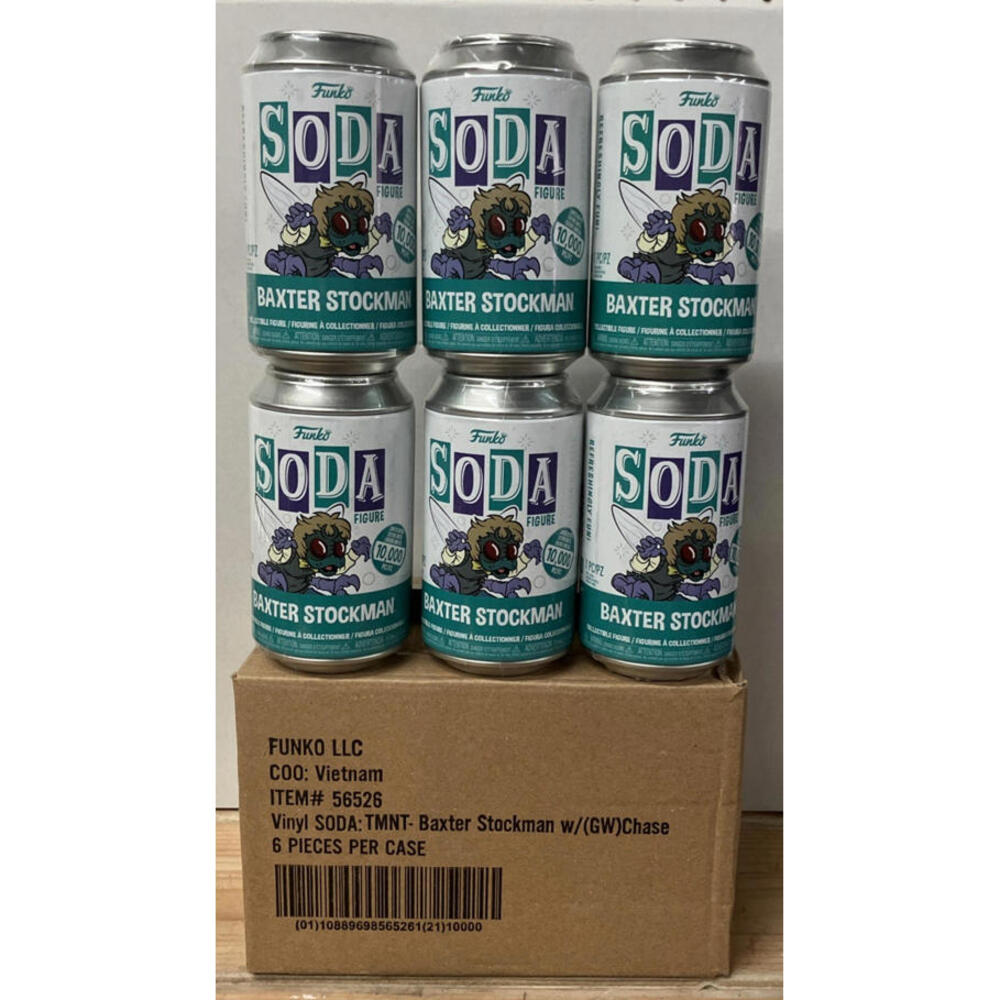 Funko Soda Baxter Stockman Sealed Lot (6) TMNT